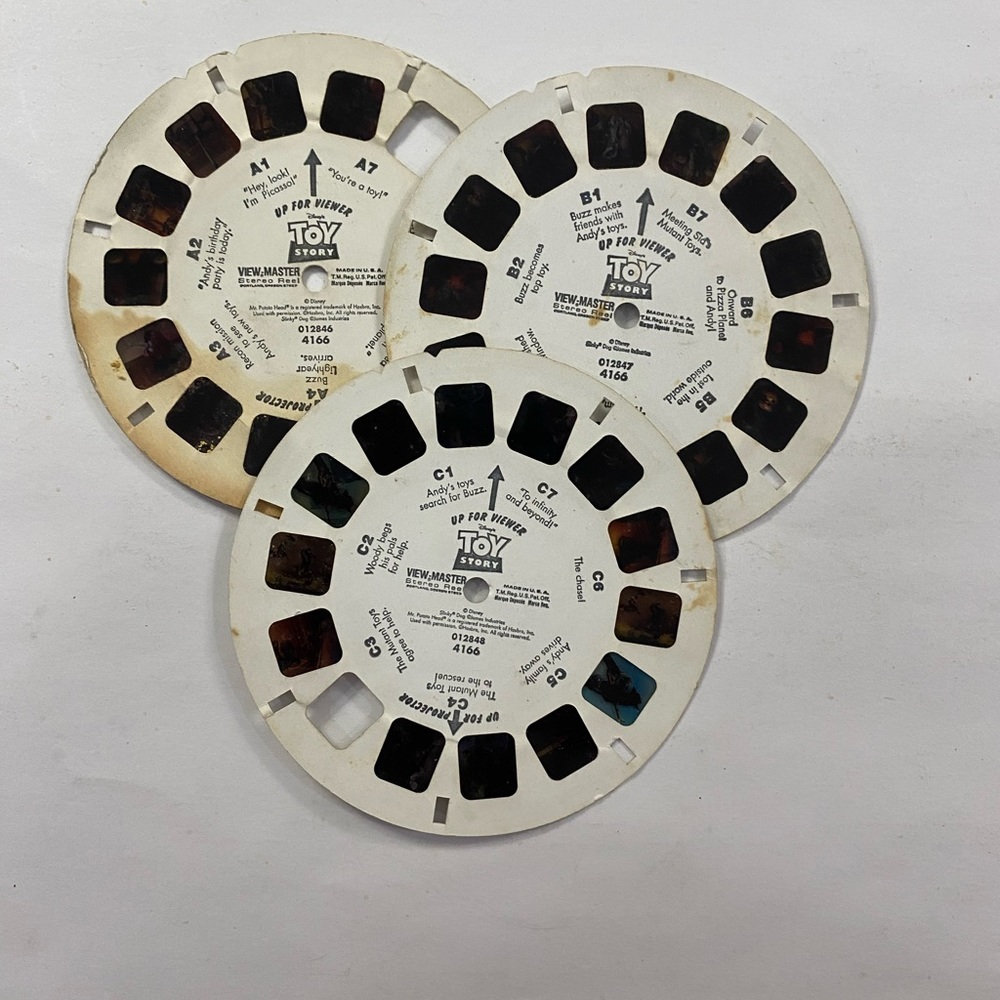 Toy Story View-Master Reel Slides